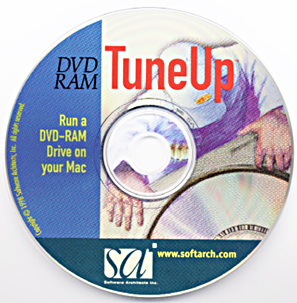 DVD RAM TuneUp CD disk
